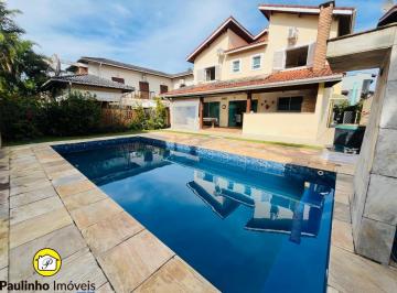 Foto 01 · Casa de luxo em condomínio: 5 quartos, 4 suítes, 3 salas e 286m² em Peruíbe-SP, Balneário Josedy. Ve