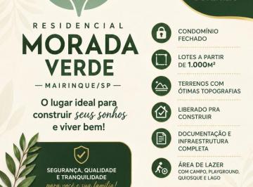 Terreno , Mairinque · Mairinque/SP Condomínio Fechado