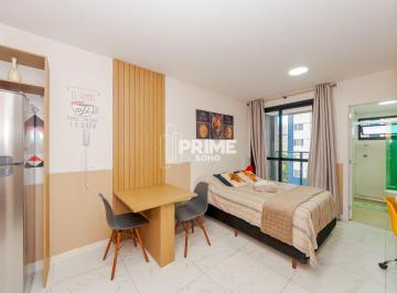 Apartamento de 1 quarto, Curitiba · Studio mobiliado com sacada no centro de Curitiba com 29,50m²