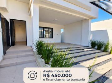 Casa de 3 quartos, Tijucas · Casa pronta para morar em loteamento com áreas verdes — 3 quartos, suíte, 2 vagas | Tijucas/SC