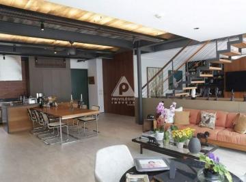 Casa · 267m² · 3 Quartos · 1 Vaga · Cobertura Duplex de Alto Padrão à Venda no Leblon – 3 Quartos e Vista Privilegiada
