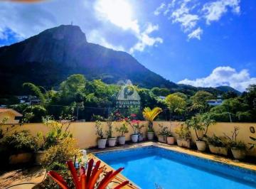 Casa · 372m² · 5 Quartos · 2 Vagas · Cobertura Duplex com Vista para o Cristo e Lagoa – 5 Quartos e Piscina!