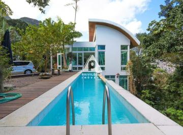 Casa · 350m² · 5 Quartos · 3 Vagas · Casa de Luxo com Vista Panorâmica, Piscina e 5 Suítes em São Conrado