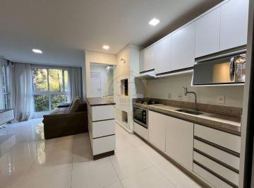Apartamento · 129m² · 3 Quartos · 2 Vagas · Apartamento mobiliado com 03 dormitórios e 02 vagas para locação anual no Bairro das Nações