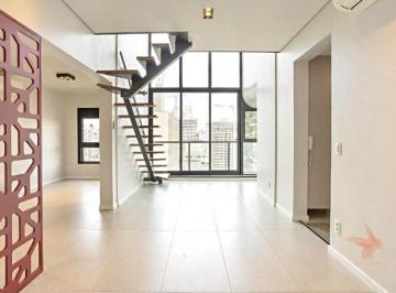 Apartamento · 115m² · 2 Quartos · 2 Vagas · Apartamento duplex para aluguel, 115m², 2 suítes na Vila Olímpia | Vista livre