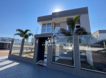 Casa · 250m² · 3 Quartos · 4 Vagas · Sobrado à venda no bairro Siena - Cascavel/PR