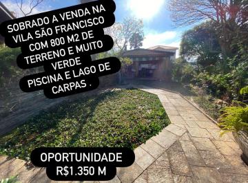 Casa de 4 quartos, São Paulo · Casa de 800 m² de terreno a venda na Vila São Francisco - Casa Rústica com muito verde e jardim.