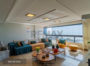 Apartamento · 316m² · 5 Quartos · 4 Vagas · COBERTURA DUPLEX À VENDA EM MANAÍRA, VISTA MAR, COM 4 SUÍTES, EM JOÃO PESSOA