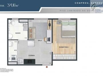 Apartamento · 34m² · 1 Quarto · Apartamento em Guarulhos 1 Dormitório, e Lazer Completo R$ 282 Mil