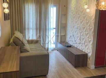 Apartamento · 53m² · 2 Quartos · 1 Vaga · Apartamento mobiliado com 2 quartos, 1 suíte, sala , cozinha, banheiro, área e 1 vaga de garagem.