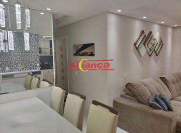 Apartamento · 64m² · 2 Quartos · 1 Vaga · Condomínio Flex Guarulhos 64 m² | 2 dormitórios | 1 suíte - Picanço
