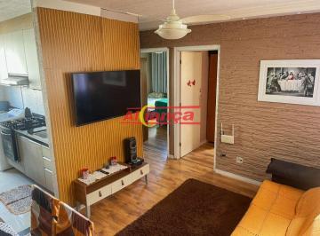 Apartamento · 48m² · 2 Quartos · 1 Vaga · APARTAMENTO COM 2 DORMITÓRIOS À VENDA, 48 M² - VILA ALZIRA - GUARULHOS/SP