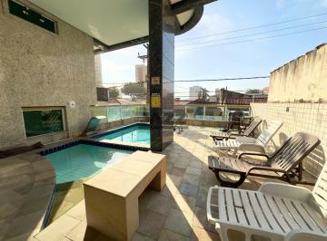 Apartamento · 91m² · 2 Quartos · 1 Vaga · Apartamento de 2 Dormitórios (1 Suíte) com Vista Mar e Sacada Gourmet na Vila Tupi