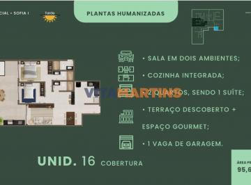 Apartamento · 96m² · 2 Quartos · 1 Vaga · Lançamento Exclusivo: Residencial Sofia I – Sofisticação e Lazer a 50m do Canal no Portinho! 1, 2 e