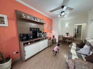 Apartamento · 80m² · 2 Quartos · 1 Vaga · Apartamento à venda na quadra da praia no Embaré com 2 dormitórios e 80 m²