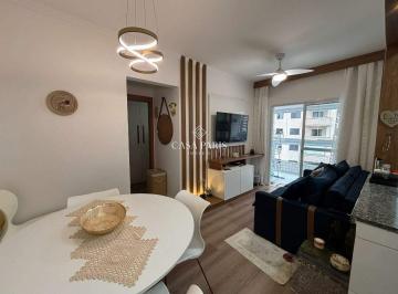 Apartamento · 44m² · 1 Quarto · 1 Vaga · Apartamento mobiliado 1 Dormitório na Praia Grande (Aviação) 