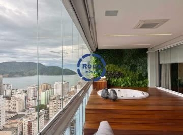 Apartamento · 106m² · 1 Quarto · 1 Vaga · Apartamento com 1 quarto com hidromassagem e vista para o mar à venda em Aparecida - SP