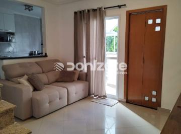 Casa · 107m² · 2 Quartos · 2 Vagas · Sobrado residencial mobiliado com 2 suítes e churrasqueira à venda em Santo André