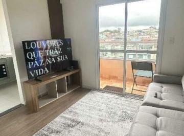 Apartamento · 59m² · 2 Quartos · 2 Vagas · Apartamento mobiliado de 2 quartos, 1 suite na pauliceia em SBC