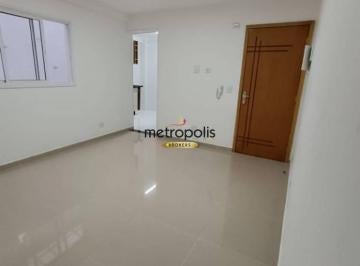 Sala  · Apartamento Garden com 2 dormitórios à venda, 55 m² por R$ 310.000,00 - Vila Sacadura Cabral - Santo