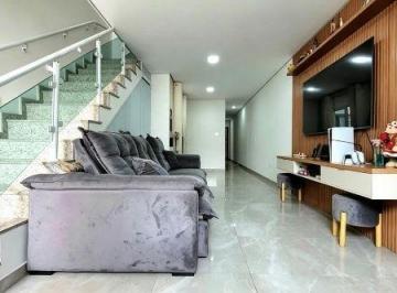 Sala · Sobrado com 4 dormitórios à venda, 128 m² por R$ 750.000,00 - Vila Camilópolis - Santo André/SP