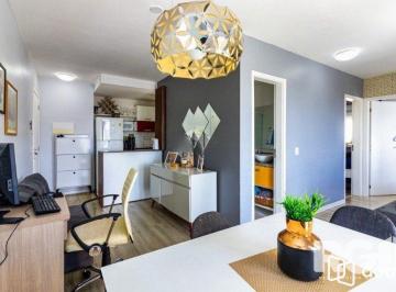 Apartamento · 63m² · 3 Quartos · 2 Vagas · Apartamento de 3D com living estendido, sacada, 2 vagas, andar alto.