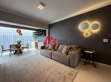 a1605861ddb961cef0c11145b7ce2b882a673542 · Apartamento Garden com 2 dormitórios para alugar, 90 m² por R$ 9.500,00/mês - Gonzaga - Santos/SP