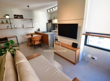 Apartamento · 46m² · 1 Quarto · 1 Vaga · Studio Mobiliado no Centro de Campinas: 1 quarto, 1 banheiro, 1 vaga de garagem,