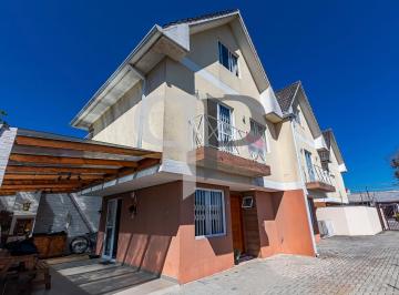 Casa · 98m² · 3 Quartos · 2 Vagas · Sobrado à venda, Bairro Cajuru, CURITIBA - PR - Condomínio com Fechado.