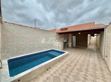 Casa · 80m² · 2 Quartos · 3 Vagas · Casa com 2 quartos, Santa Eugênia, Mongaguá - R$ 489 mil, Cod: 1961