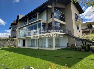 Casa · 549m² · 5 Quartos · 2 Vagas · Casa de Alto Padrão no Condomínio Caminhos da Serra em Bananeiras/PB – 549 m², 5 Suítes, Vista Panor