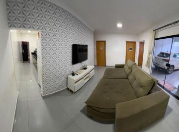 Casa · 190m² · 4 Quartos · 2 Vagas · Casa com 4 dormitórios à venda, 190 m² por R$ 600.000,00 - Residencial Viviane - Uberlândia/MG