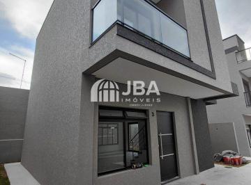 Casa de 3 quartos, Curitiba · Sobrado em Condomínio de 140,75 m², 3 quartos, 3 suítes, 2 vagas de garagem à venda em Novo Mundo