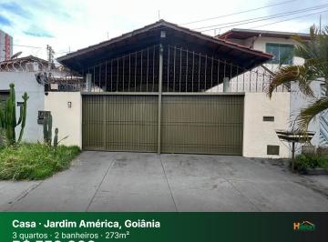 Casa · 200m² · 3 Quartos · 4 Vagas · Casa térrea à venda - Jardim América - Goiânia/GO