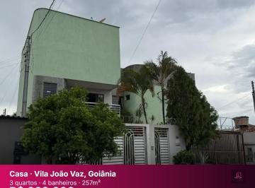 Casa · 257m² · 3 Quartos · 4 Vagas · Sobrado 3 Quartos para Venda na Vila João Vaz - Goiânia/GO