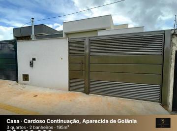 Casa · 122m² · 3 Quartos · 4 Vagas · Casa Residencial para Venda - Bairro Cardoso | Aparecida de Goiânia/GO