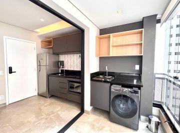 Apartamento · 32m² · 1 Quarto · 1 Vaga · Apartamento para aluguel, 32m², 1 quarto em Pinheiros | Mobiliado e próximo ao metrô