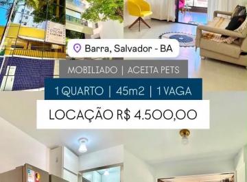 Apartamento para locação no CINEASTA OSCAR SANTANA, BARRA, Salvador, BA · Apartamento para locação no CINEASTA OSCAR SANTANA, BARRA, Salvador, BA