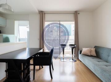 Foto 01 · Apartamento para locação na Consolação, São Paulo-SP: 1 quarto, 1 banheiro, 1 vaga, 45m² de área.
