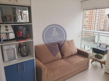 Foto 01 · Apartamento para locação em Criciúma-SC, São Cristóvão: 1 quarto, 2 salas, 1 banheiro, 1 vaga de gar