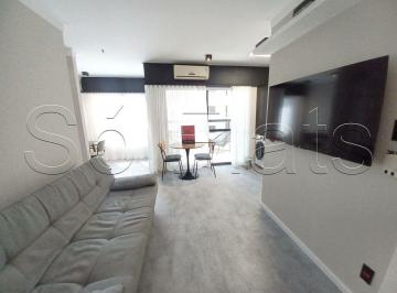 Apartamento · 45m² · 1 Quarto · 1 Vaga · Flat para venda em Campo Belo de 45.00m² com 1 Quarto, 1 Suite e 1 Garagem