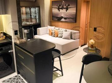 Apartamento · 42m² · 1 Quarto · 1 Vaga · Flat para venda em Campo Belo de 42.00m² com 1 Quarto, 1 Suite e 1 Garagem