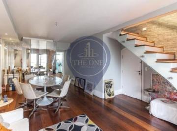 Foto 01 · Cobertura de luxo em Higienópolis, São Paulo-SP: 3 quartos, 3 suítes, 3 banheiros, 2 vagas, 230m². A