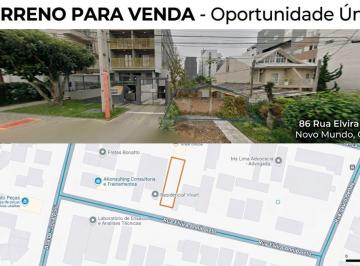 Terreno , Curitiba · Terreno ZR4 de 480 m² de área total à venda em Novo Mundo - Excelente localização