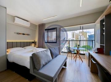 Foto 01 · Studio à venda no Campo Belo, São Paulo-SP! 1 quarto, 2 salas, 1 banheiro, 24m²! Venha conferir!