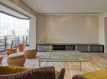 Apartamento · 220m² · 3 Quartos · 3 Vagas · Cobertura para locação no bairro de Moema com 2 suítes e 3 vagas.