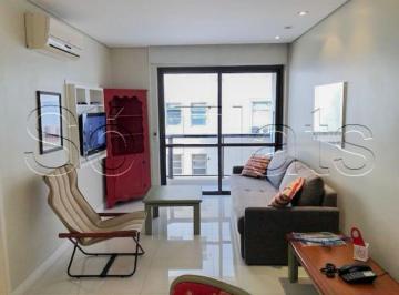 Apartamento · 44m² · 1 Quarto · 1 Vaga · Flat no Central Park disponível para locação contendo 44m², 1 dormitório e 1 vaga de garagem.