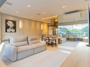 Sala integrada a varanda · Apartamento com 2 quartos à venda, 81 m² no Brooklin - São Paulo/SP