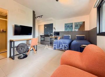 Quarto integrada a sala e cozinha · Apartamento com 1 quarto para alugar, 42 m² - Vila Mariana - São Paulo/SP