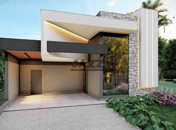 Casa · 202m² · 3 Quartos · 4 Vagas · Casa térrea de alto padrão à venda no Condomínio Residencial Evidências, em Indaiatuba, com 3 suítes